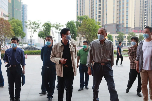 省住建厅一行莅临洋丰·象山玉园调研
