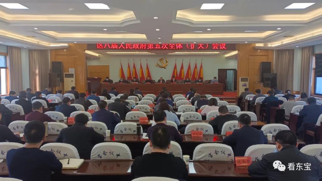 区八届人民政府召开第五次全体（扩大）会议