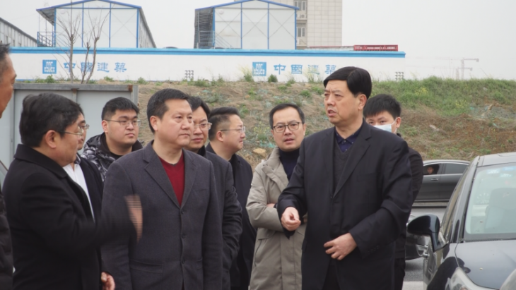 郑中华到新区调研包联项目建设进展