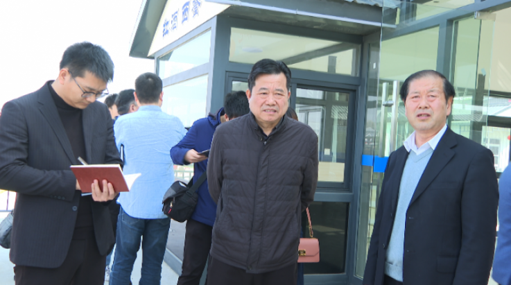 陈保宁到湖北群艺农村积分制产业园督办项目进展情况