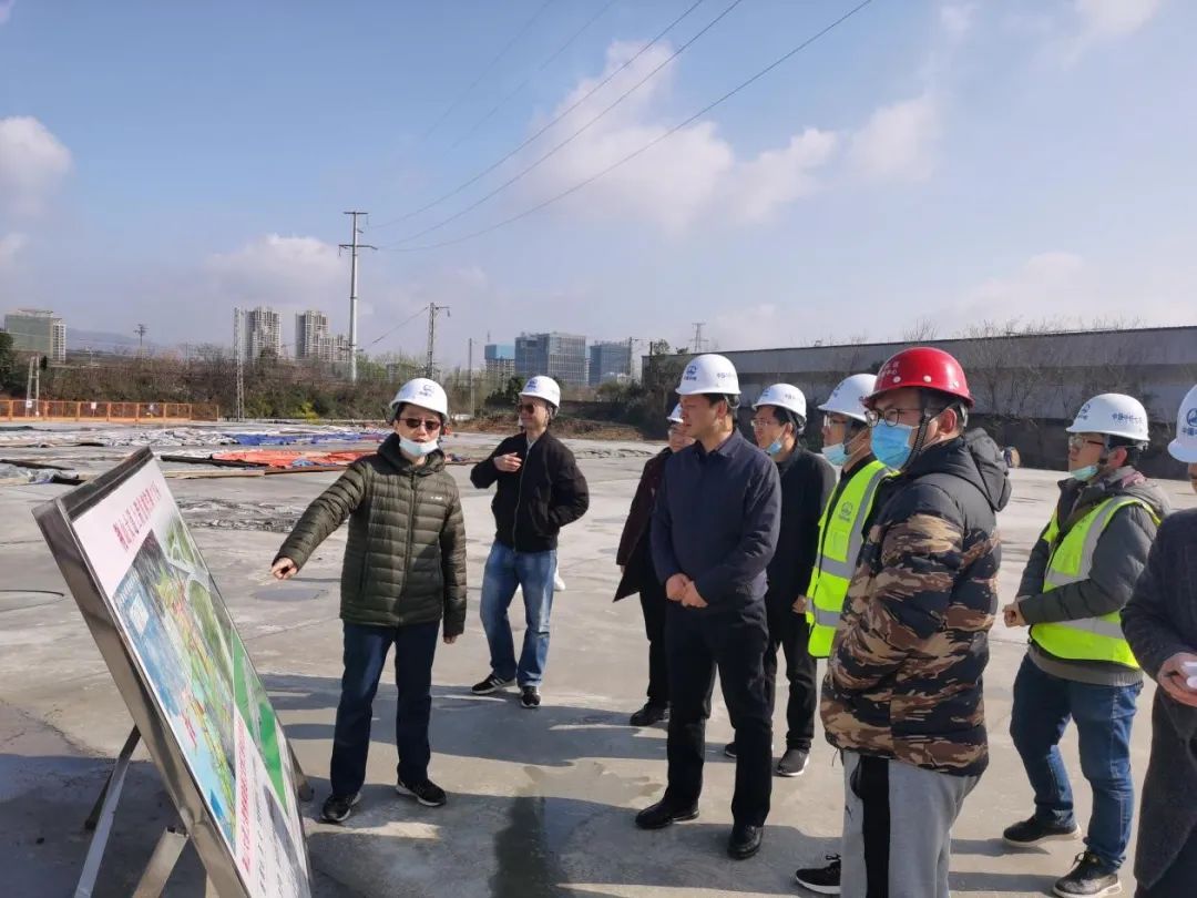 董勇调研新区重点项目建设情况