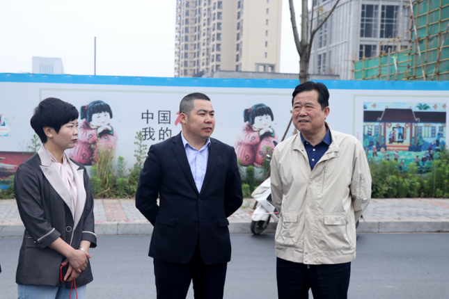 陈保宁调研督办新区重点项目推进情况