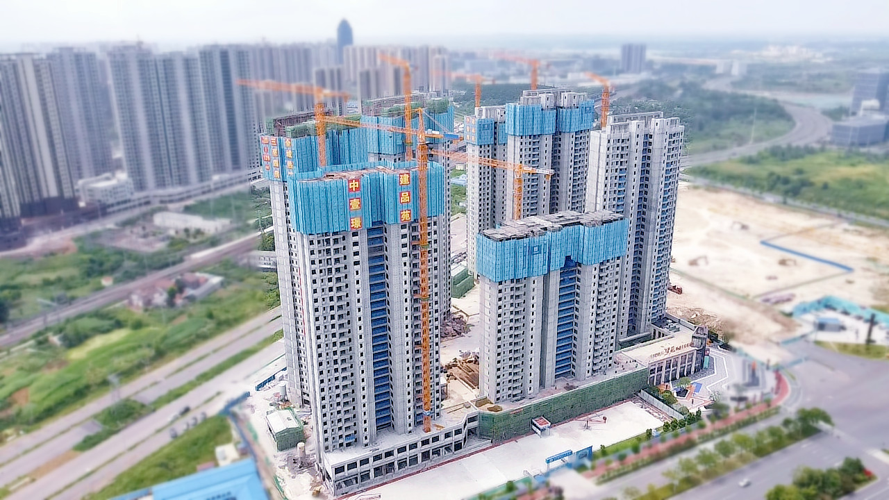 中建壹品·苑 | 七月工期播报， 热烈笔触勾勒理想家园