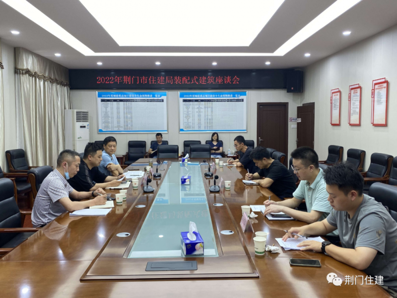 市住建局召开中心城区装配式建筑工作座谈会
