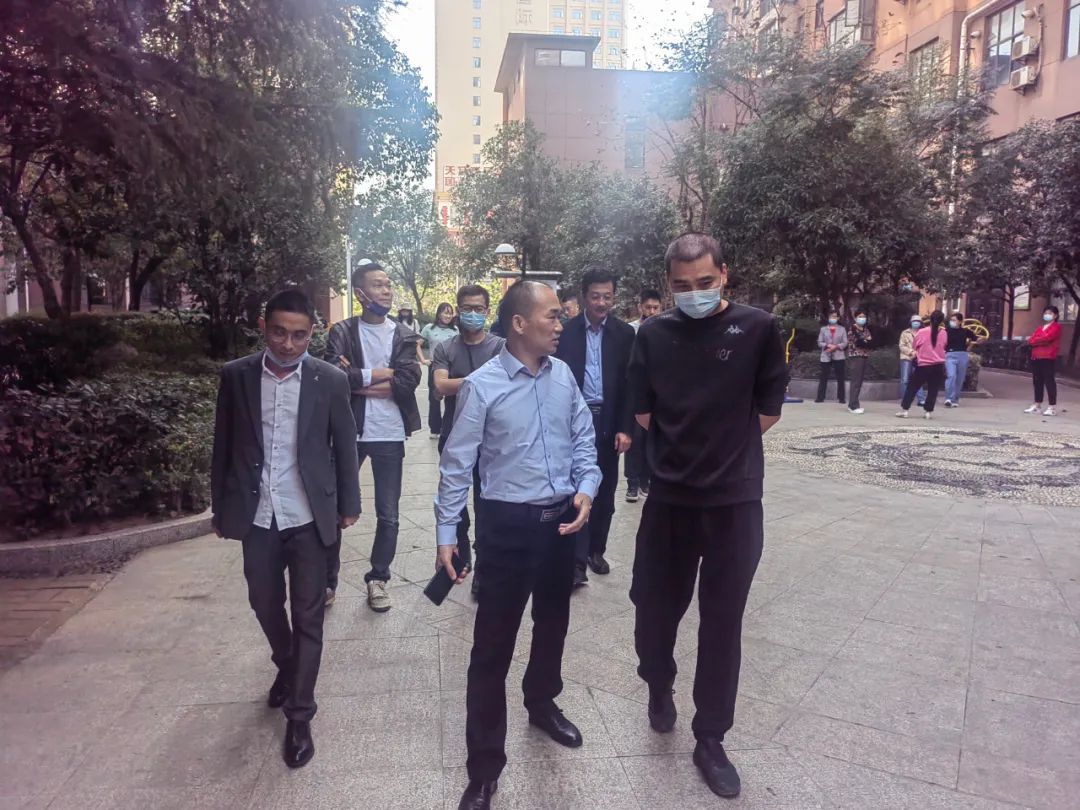 秀江南公司到城控物业参观交流党建工作