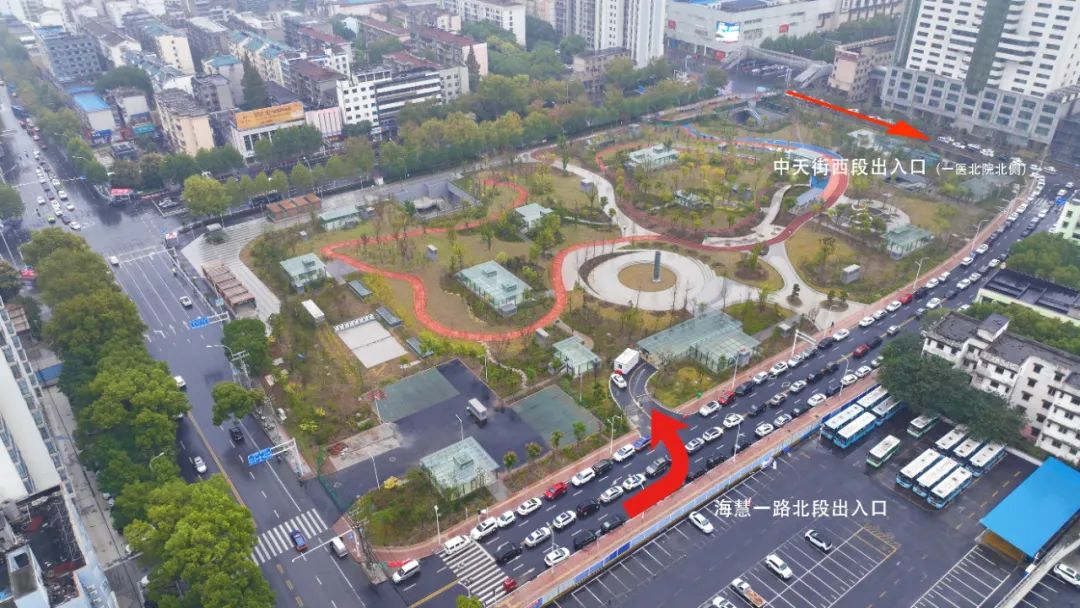 就在荆门人的核心商圈附近，新增801个停车位！