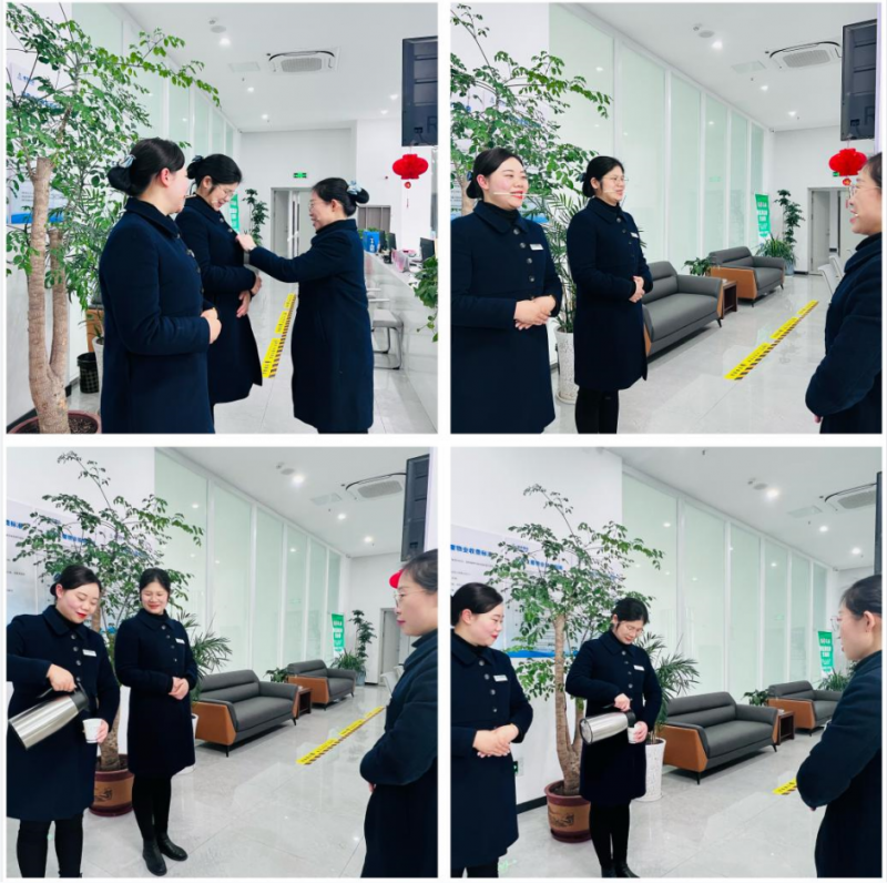 【岗位大练兵·竞进当先锋】聚焦实操，磨练技能··双喜大厦服务中心打造精细规范高标准的会务服务