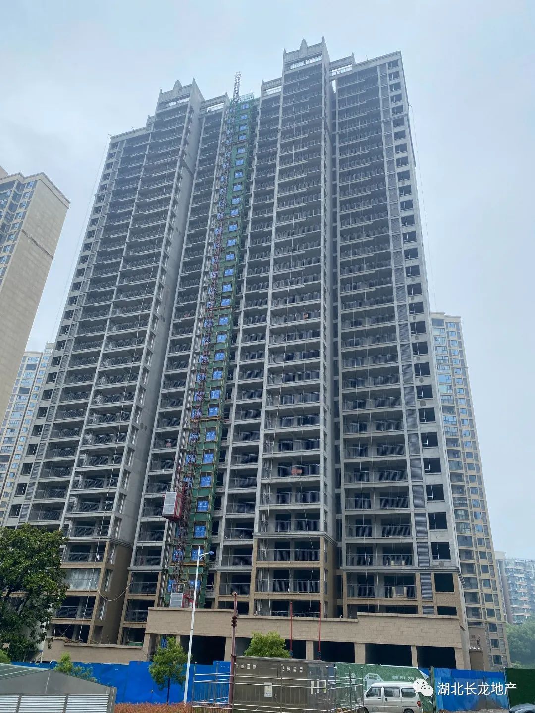 【长龙·中央公园】四期7#楼最新工期报道
